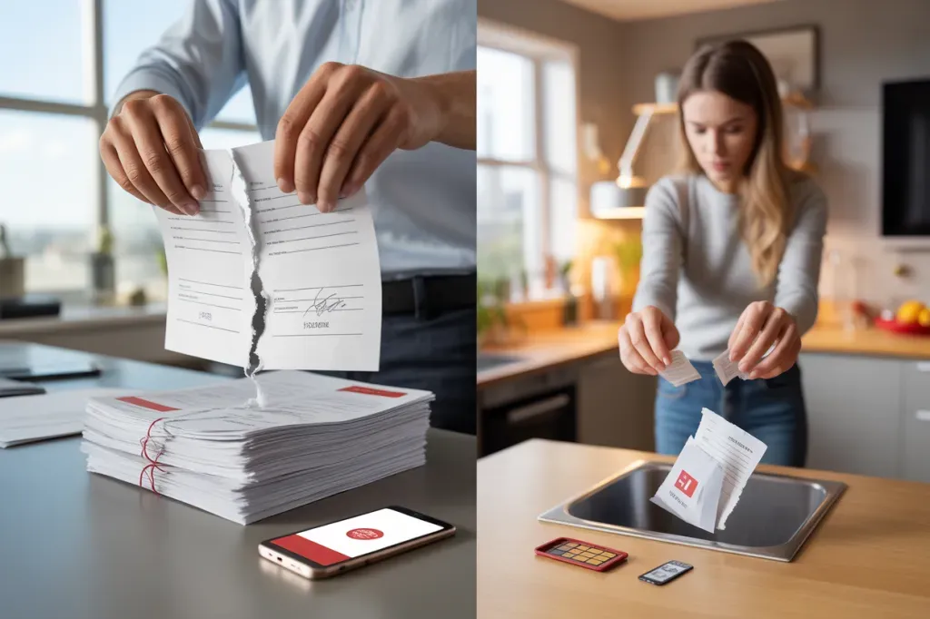 Як розірвати контракт з Vodafone