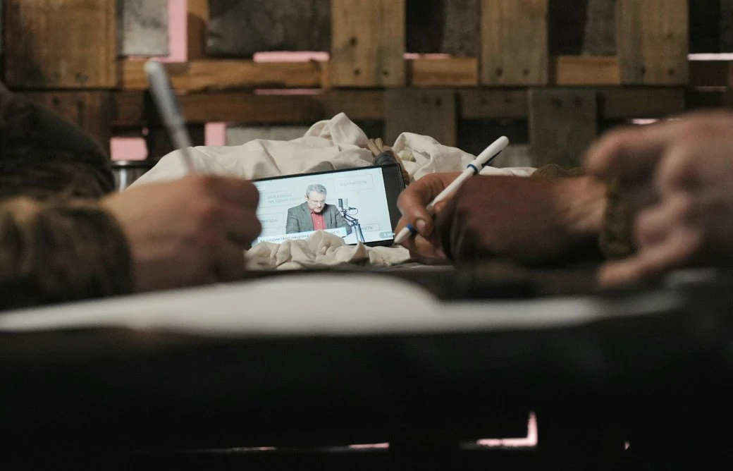 Бійці бригади «Хартія» написали Радіодиктант єдності просто на передовій у Харківській області