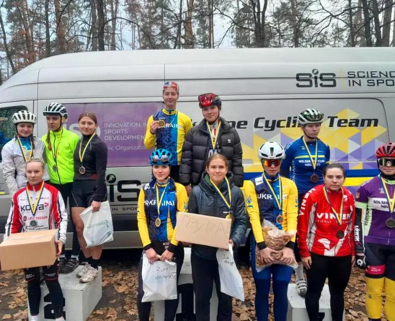 Харківські спортсмени здобули призові місця на чемпіонаті України з велокросу