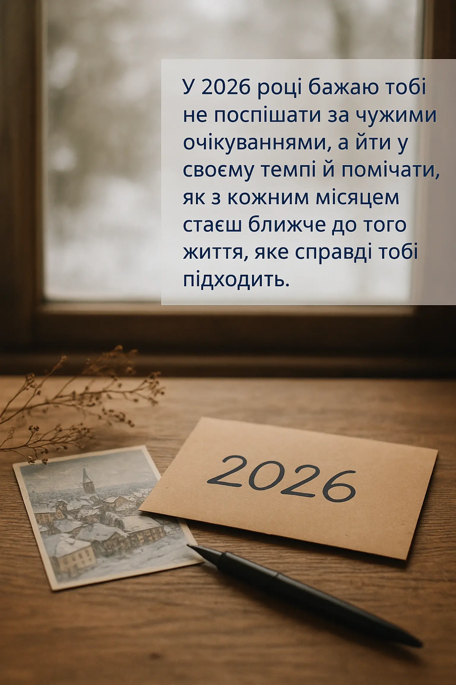 Привітання з новим роком 2026
