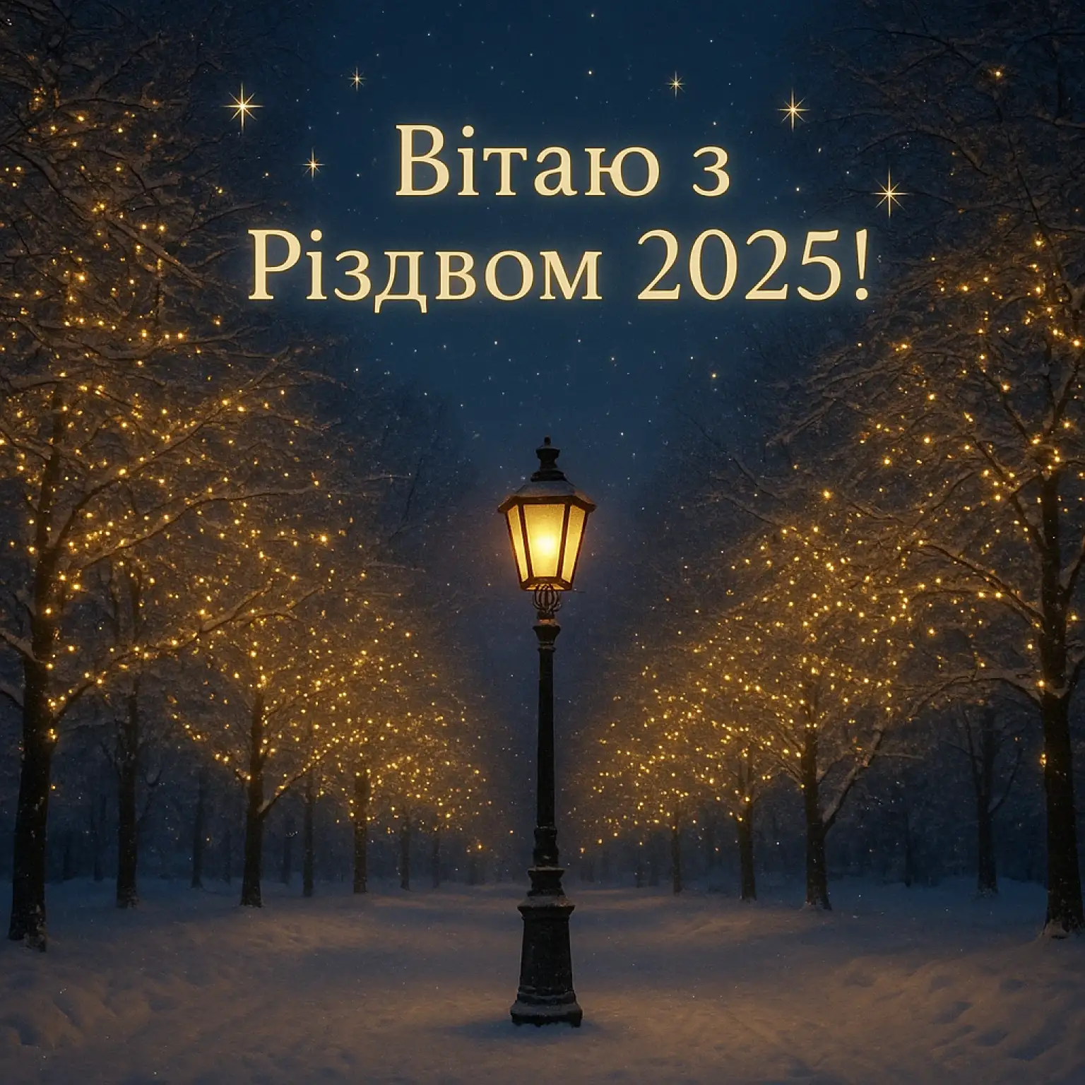 Привітання з різдвом 2025