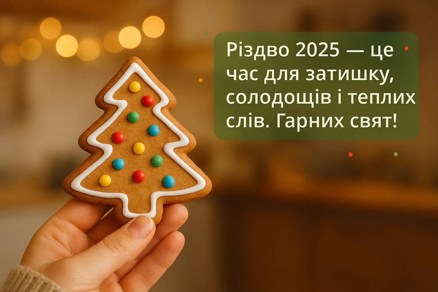 Привітання з різдвом 2025