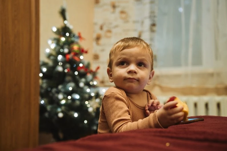 Різдво з татом: як військовий “Лютік” зустрів свята вдома