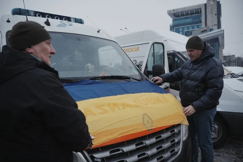 Харківські волонтери вшанували пам’ять В’ячеслава Ільченка автопробігом