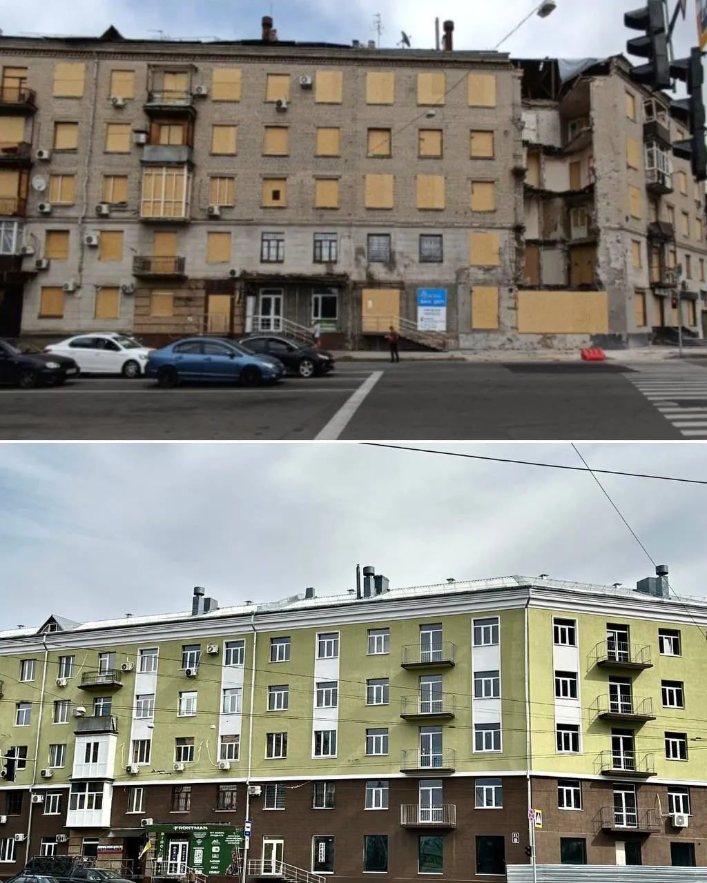 Харківська відбудова: понад 160 будинків оновлено у 2025 році