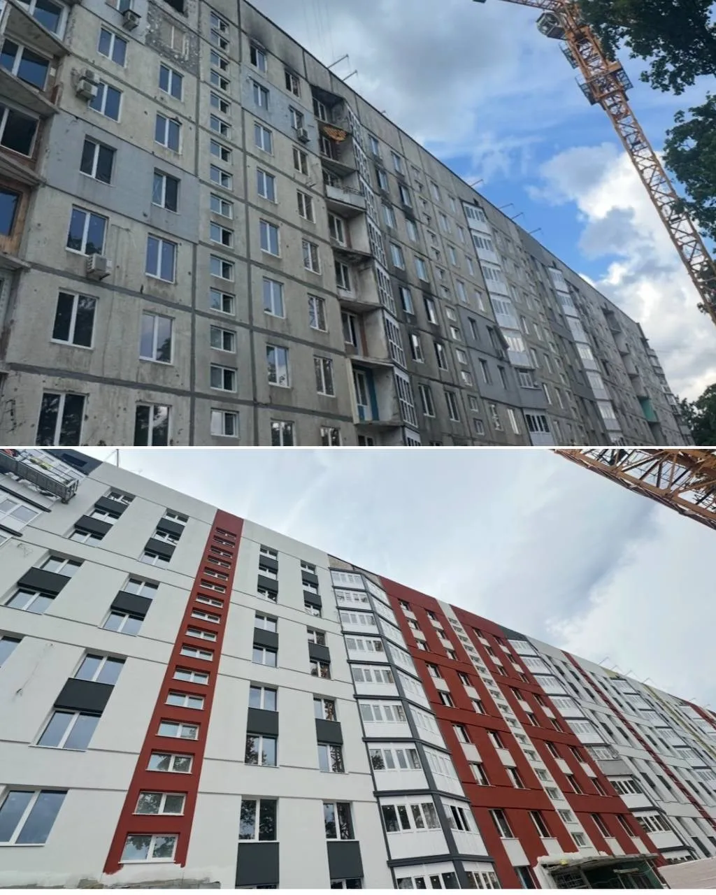 Харківська відбудова: понад 160 будинків оновлено у 2025 році