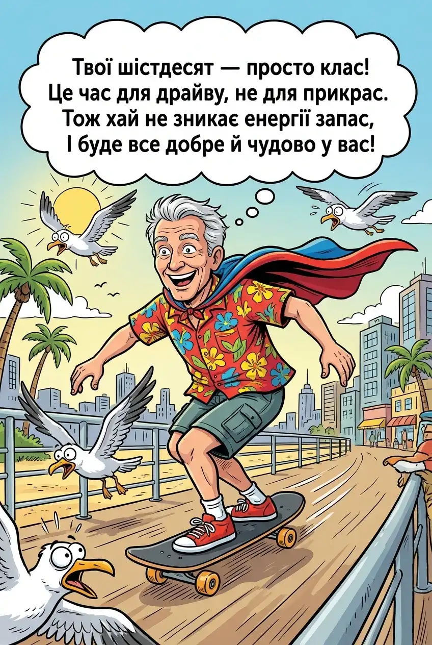 вітаю з ювілеєм 60
