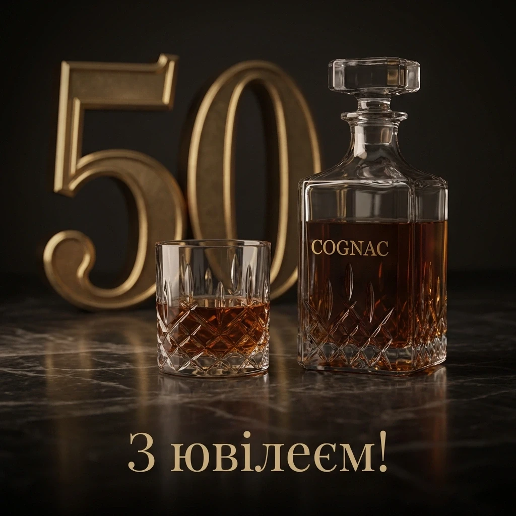 привітання з ювілеєм 50 років чоловіку