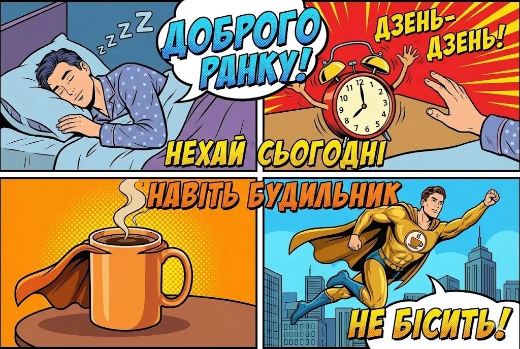 Доброго ранку: прикольні листівки та добірка позитивних картинок для чудового настрою
