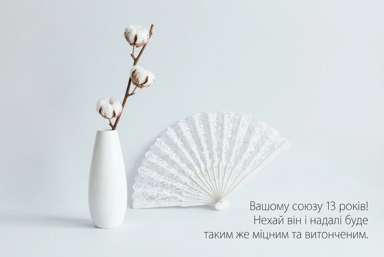 13 років річниця весілля