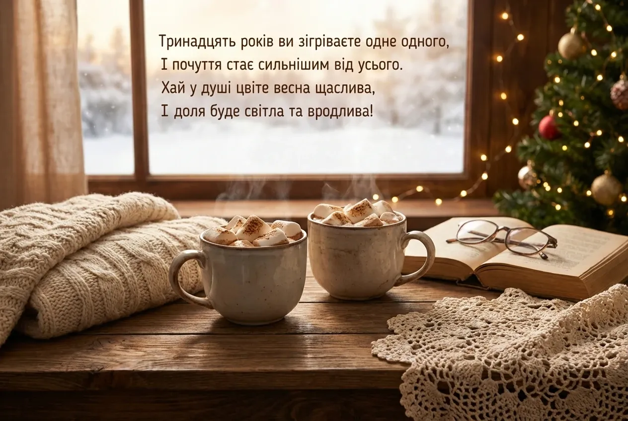 13 років річниця весілля