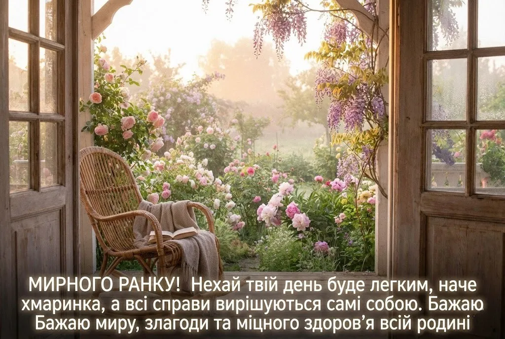 Доброго мирного ранку: картинки українською мовою для натхнення та гарного настрою