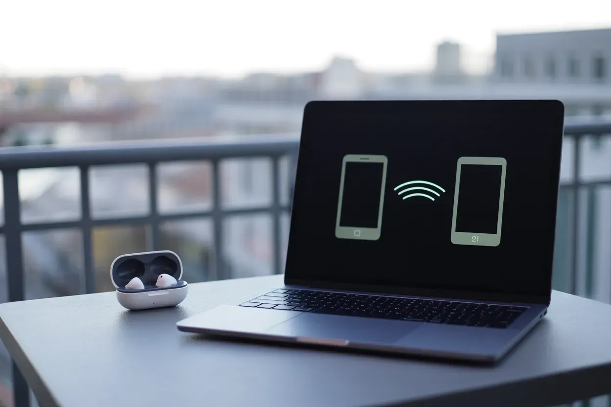 Як підключити AirPods до ноутбука через Bluetooth