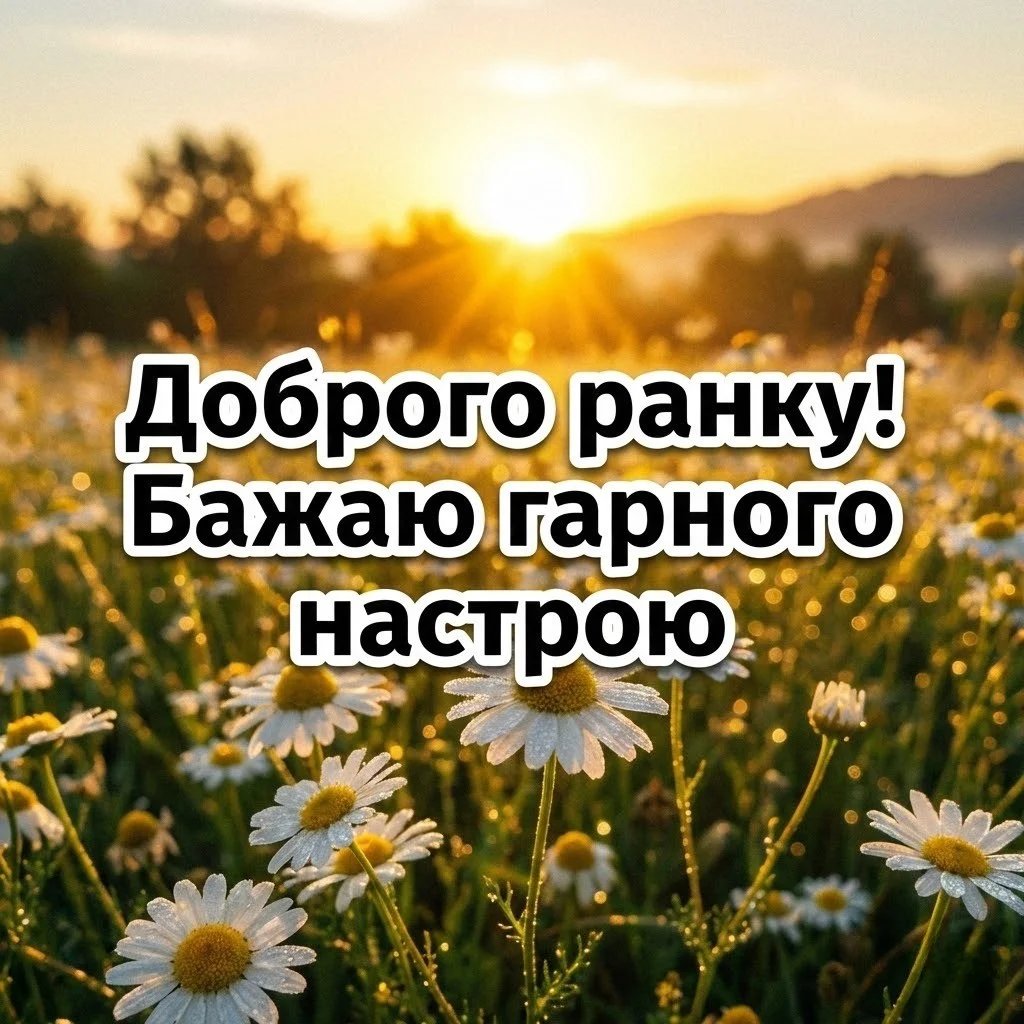 Доброго ранку, гарного настрою: найкращі картинки та душевні побажання для чудового дня