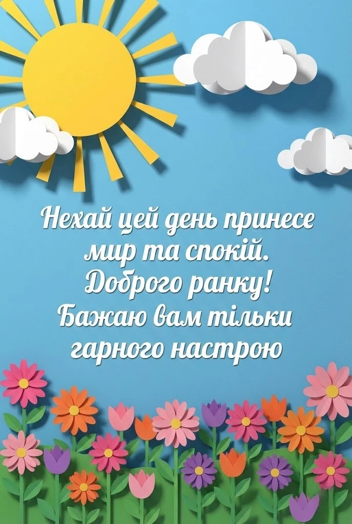 Доброго ранку, гарного настрою: найкращі картинки та душевні побажання для чудового дня