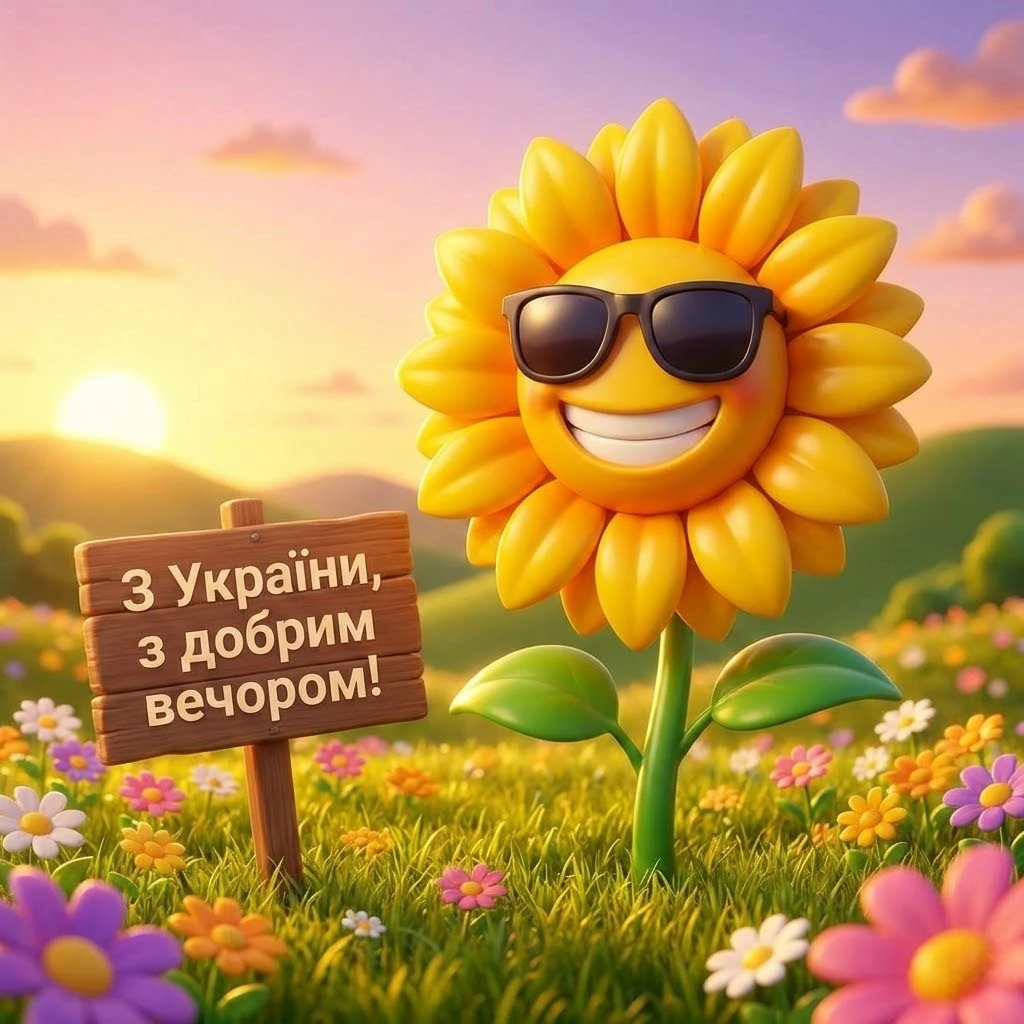 Доброго вечора ми з України: добірка душевних листівок та найтепліших побажань
