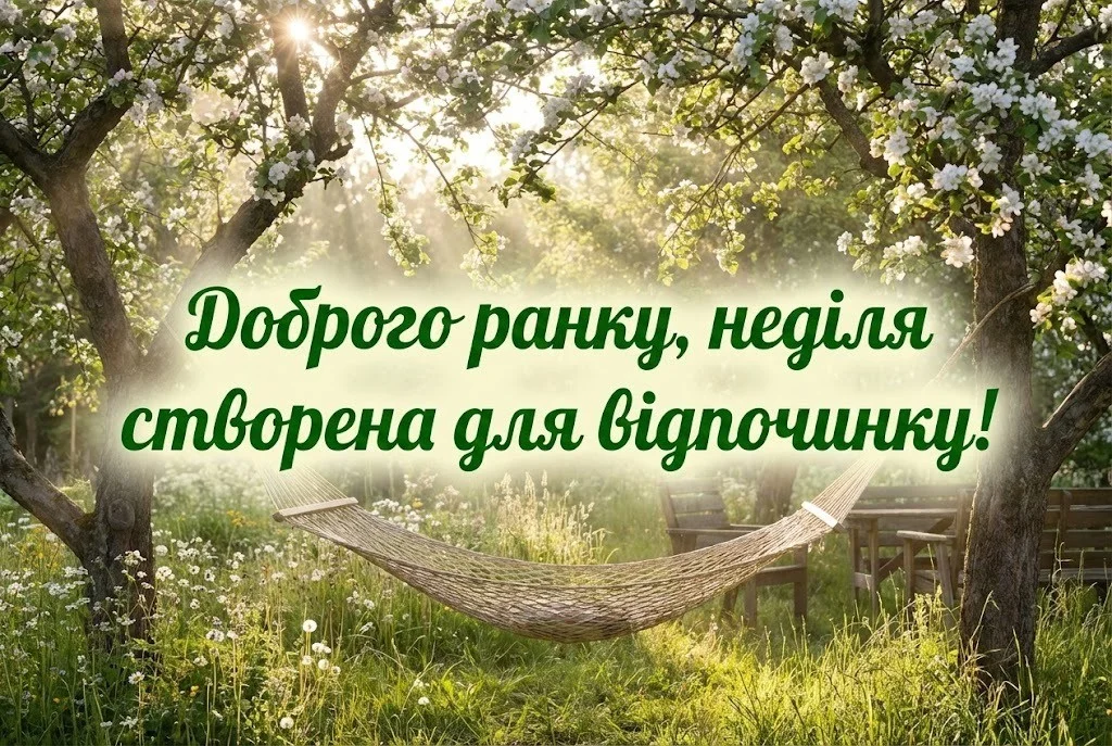 Доброго недільного ранку та гарного дня: добірка душевних картинок і листівок
