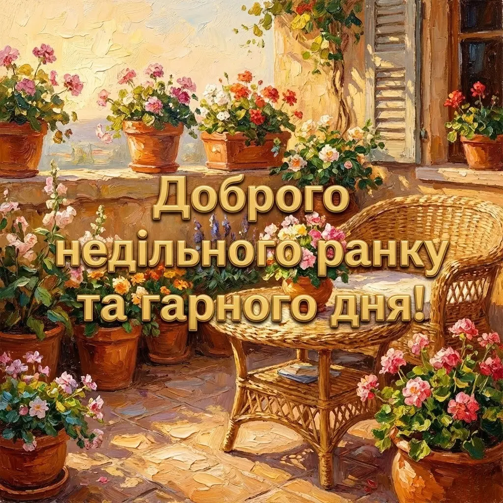 Доброго недільного ранку та гарного дня: добірка душевних картинок і листівок