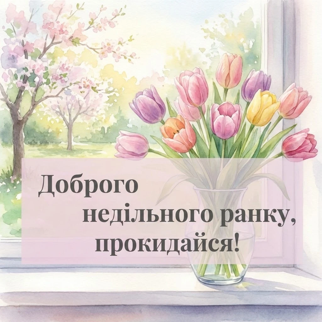 Доброго недільного ранку та гарного дня: добірка душевних картинок і листівок