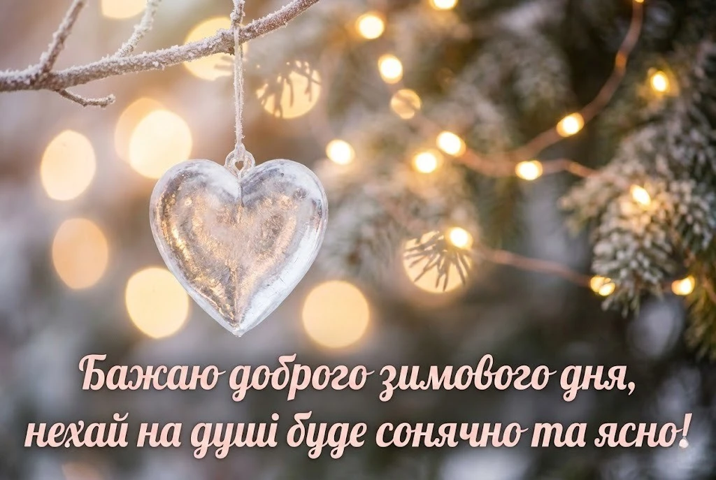 Доброго зимового дня: найкращі картинки українською для затишних та мирних побажань