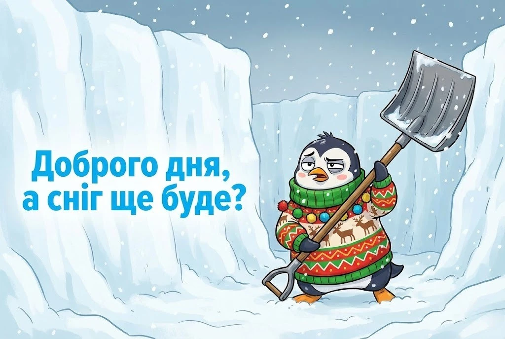 Доброго зимового дня: найкращі картинки українською для затишних та мирних побажань