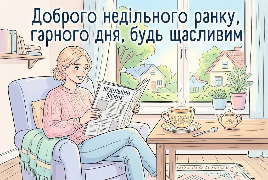 Доброго недільного ранку та гарного дня: затишні картинки для чудового настрою