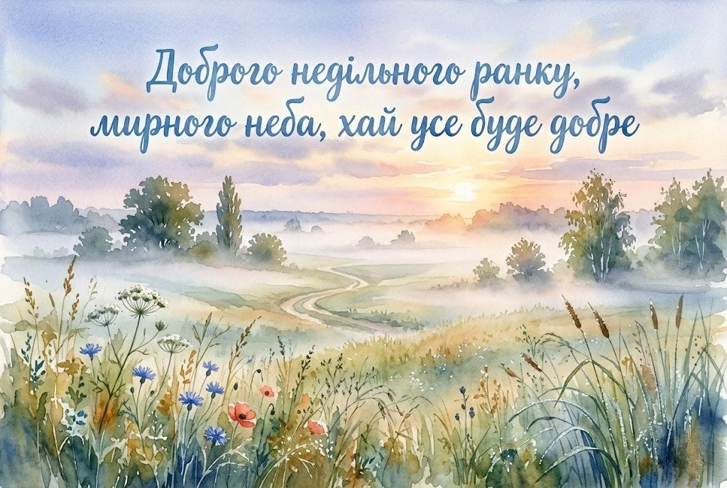 Доброго недільного ранку та гарного дня: затишні картинки для чудового настрою