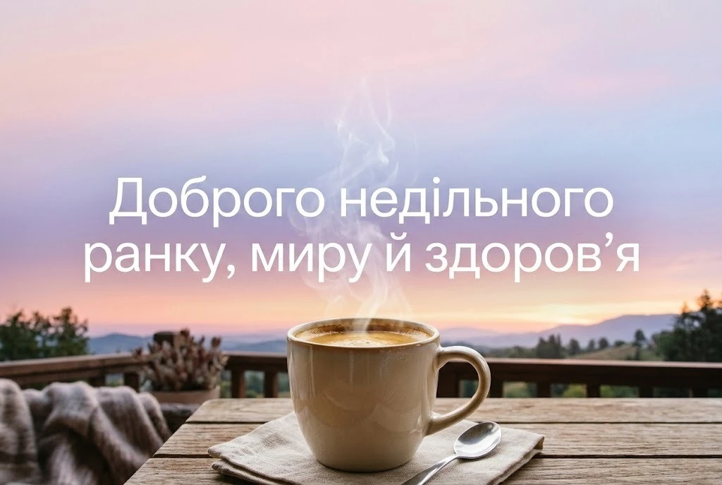 Доброго недільного ранку та гарного дня: затишні картинки для чудового настрою