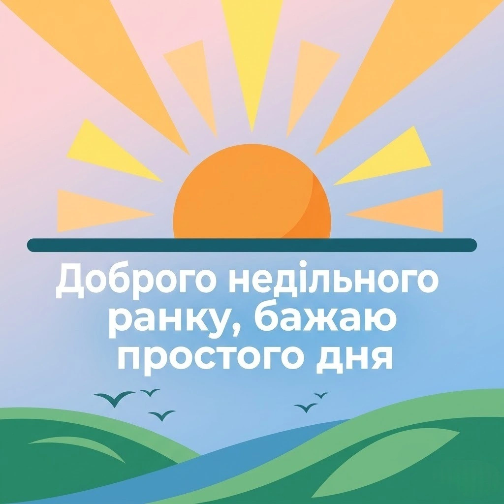 Доброго недільного ранку та гарного дня: затишні картинки для чудового настрою