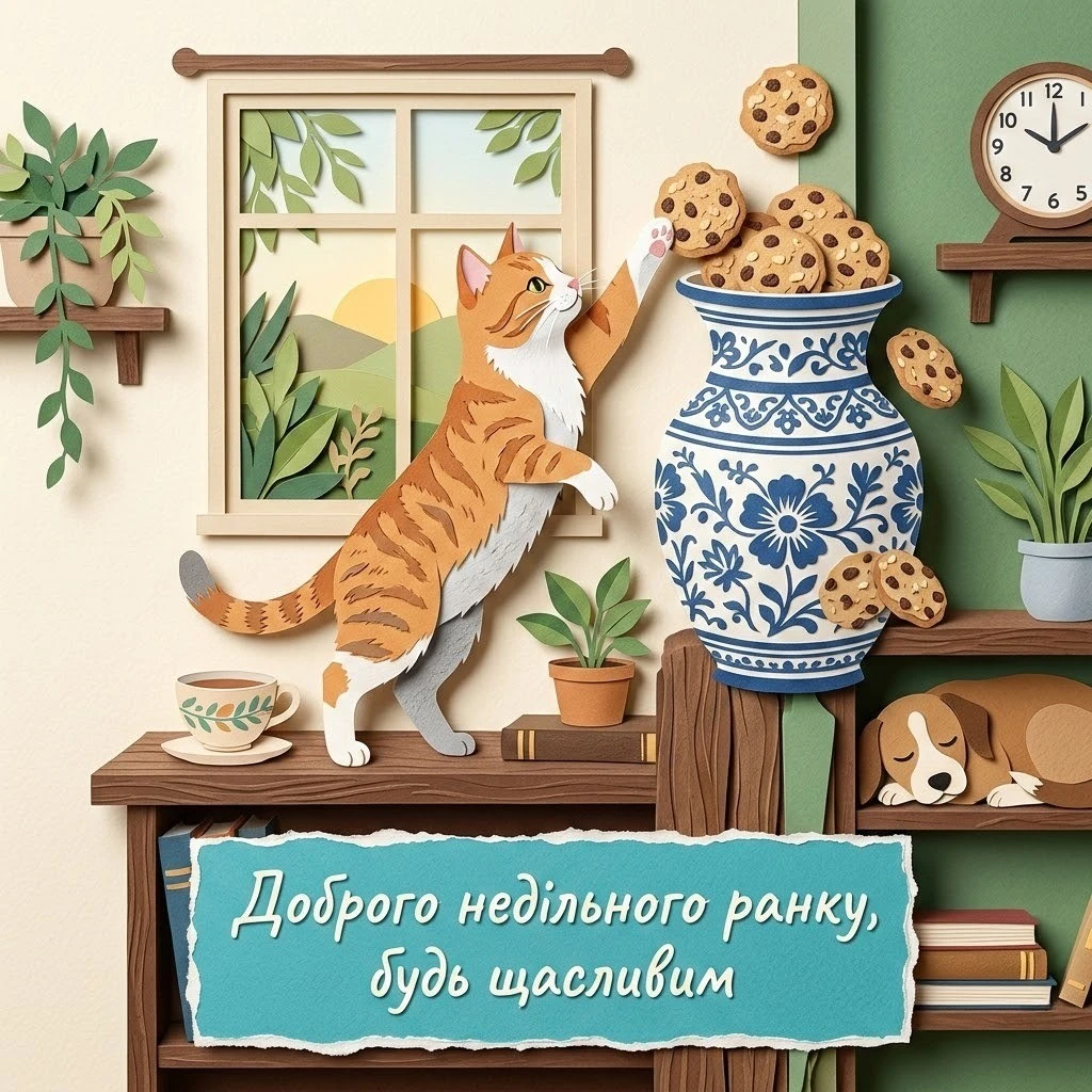 Доброго недільного ранку та гарного дня: затишні картинки для чудового настрою