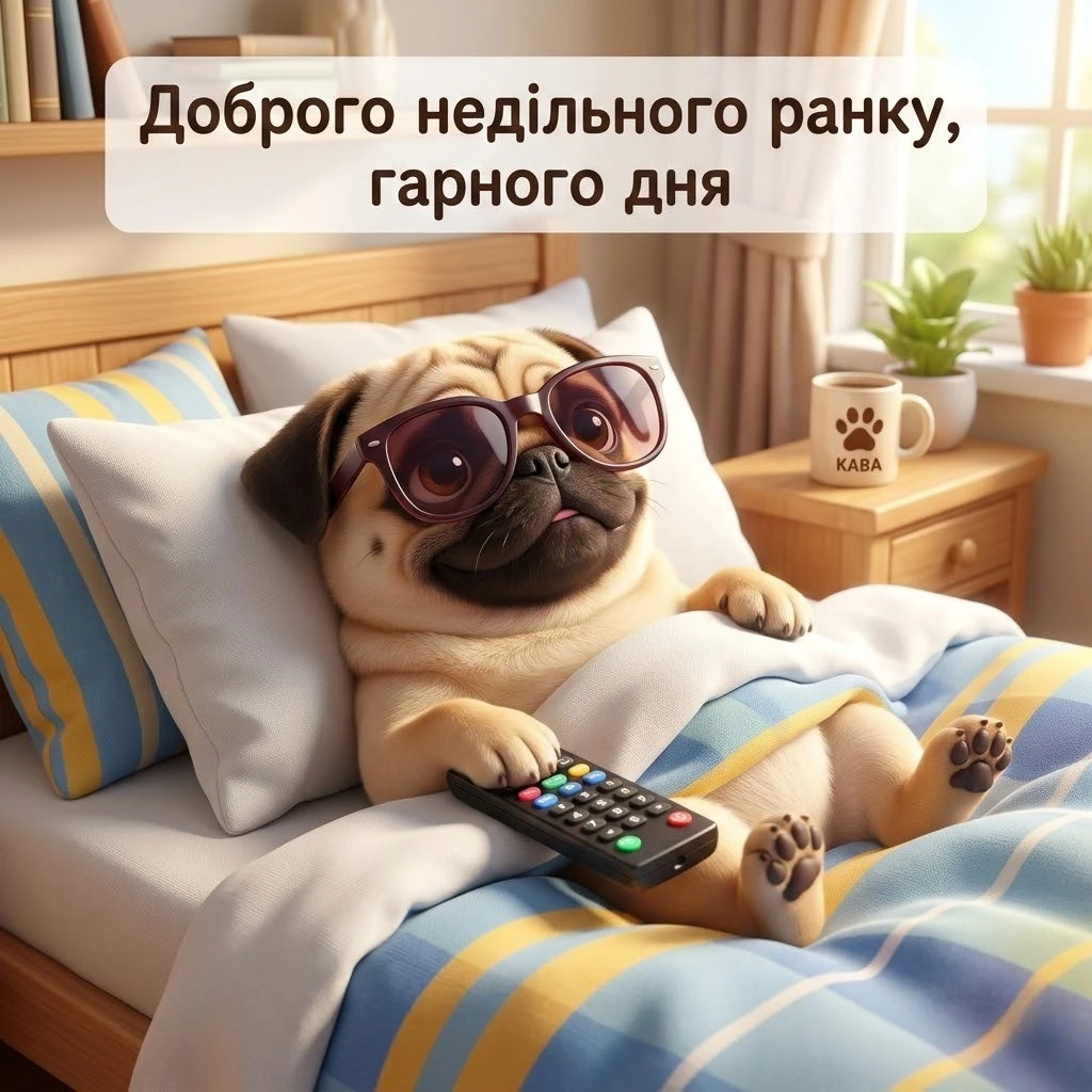 Доброго недільного ранку та гарного дня: затишні картинки для чудового настрою