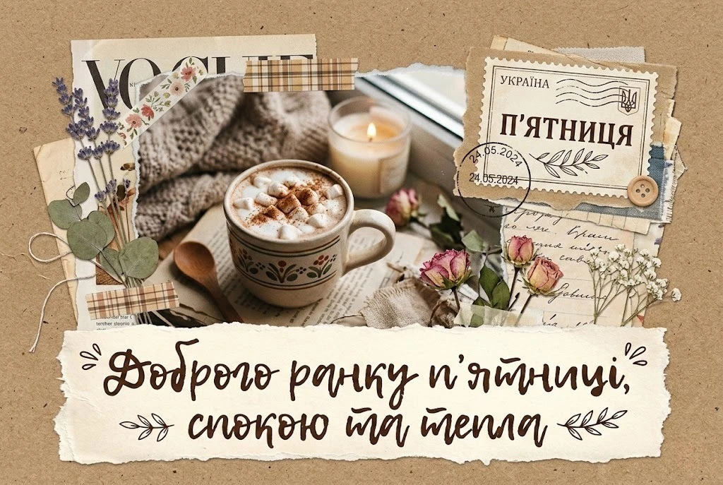 Доброго ранку п’ятниці: картинки, листівки та душевні побажання для гарного настрою