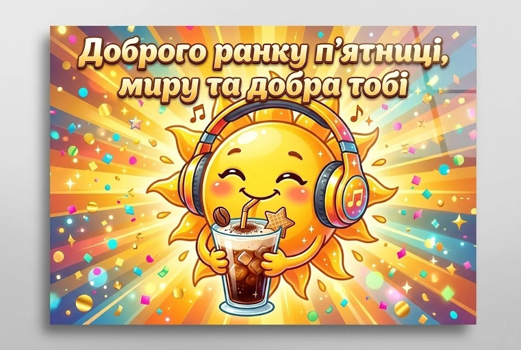 Доброго ранку п’ятниці: картинки, листівки та душевні побажання для гарного настрою