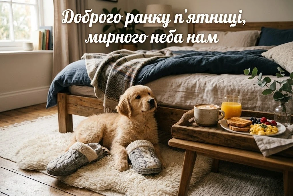 Доброго ранку п’ятниці: картинки, листівки та душевні побажання для гарного настрою