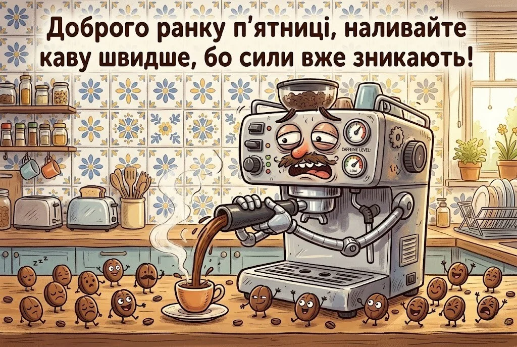 Доброго ранку п’ятниці: душевні побажання та красиві картинки для натхненного завершення тижня