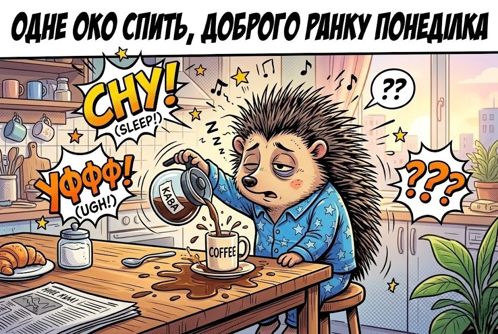 Понеділок доброго ранку: яскраві картинки та прикольні листівки для позитивного настрою