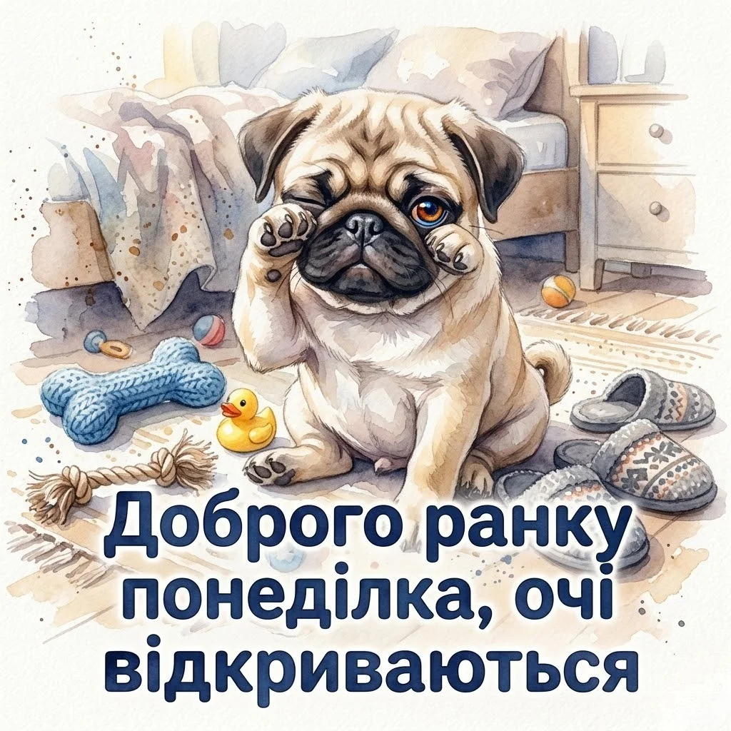 Понеділок доброго ранку: яскраві картинки та прикольні листівки для позитивного настрою