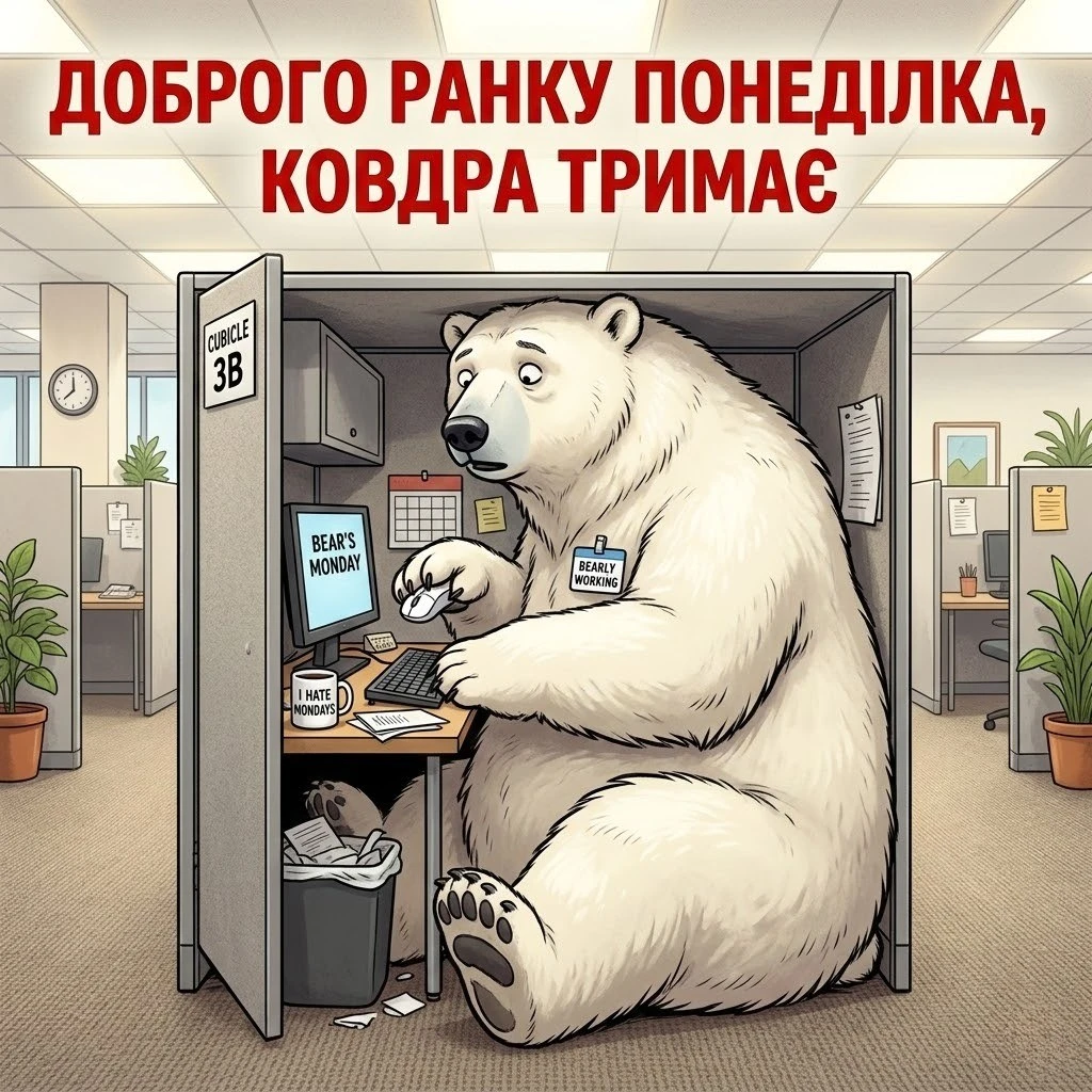 Понеділок доброго ранку: яскраві картинки та прикольні листівки для позитивного настрою