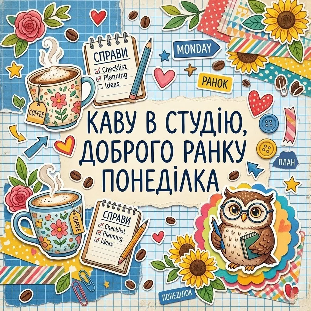 Понеділок доброго ранку: яскраві картинки та прикольні листівки для позитивного настрою