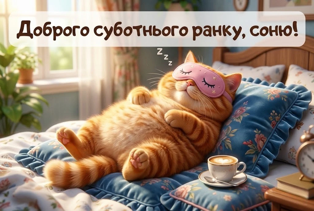 Доброго суботнього ранку: картинки та найтепліші побажання для затишного вихідного
