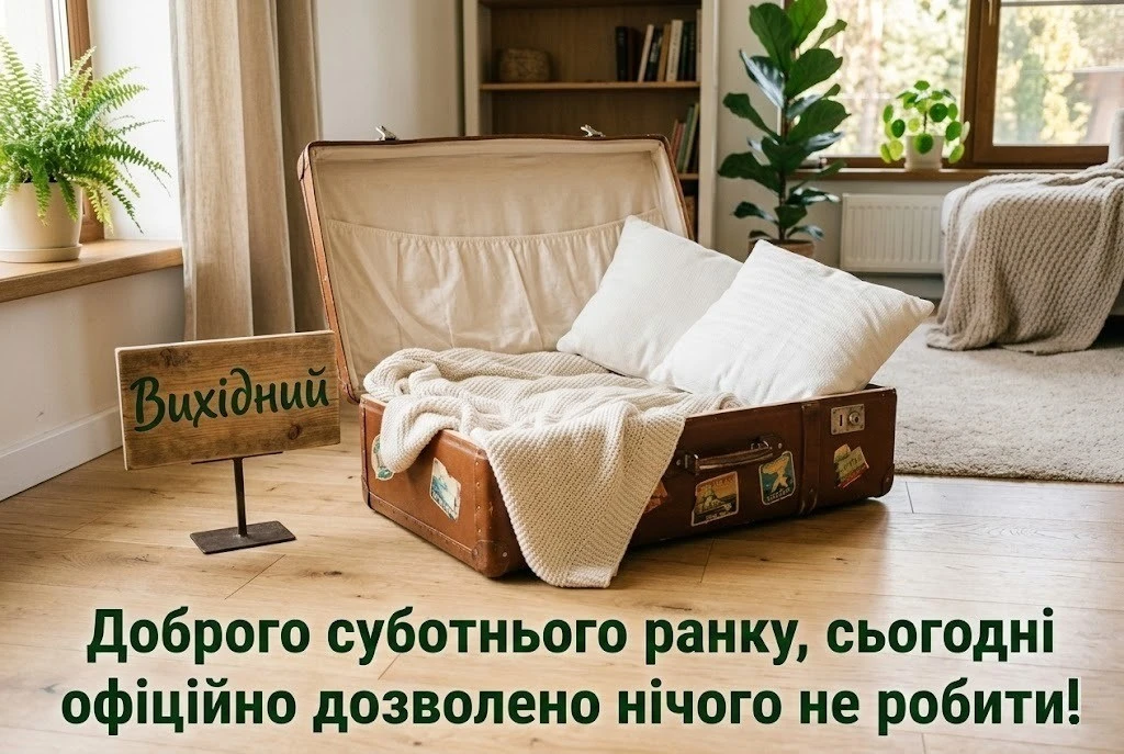 Доброго суботнього ранку: картинки та найтепліші побажання для затишного вихідного
