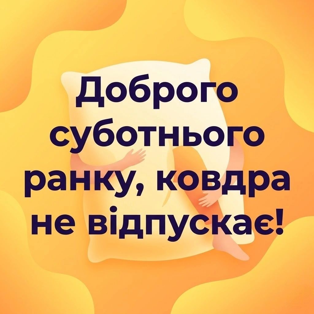 Доброго суботнього ранку: картинки та найтепліші побажання для затишного вихідного