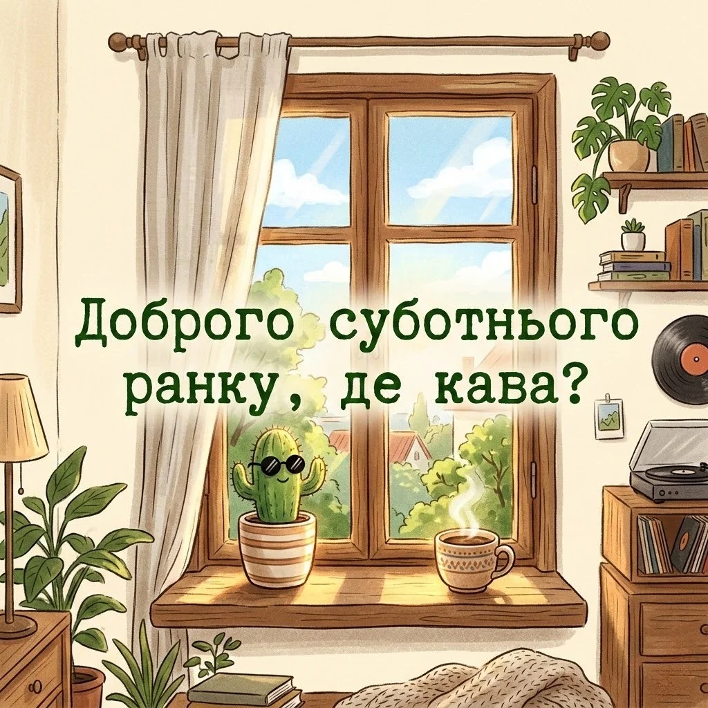Доброго суботнього ранку: картинки та найтепліші побажання для затишного вихідного
