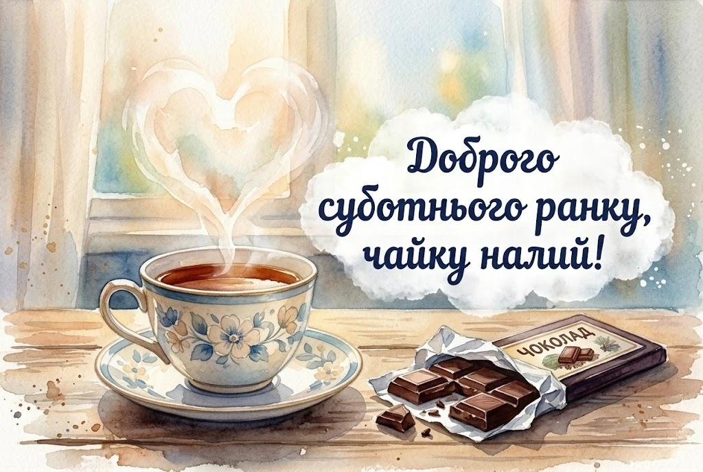 Доброго суботнього ранку і гарного дня: душевні привітання та підбірка найкращих листівок