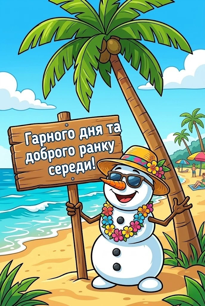 Доброго ранку середи та гарного дня: душевні побажання, картинки та листівки для настрою