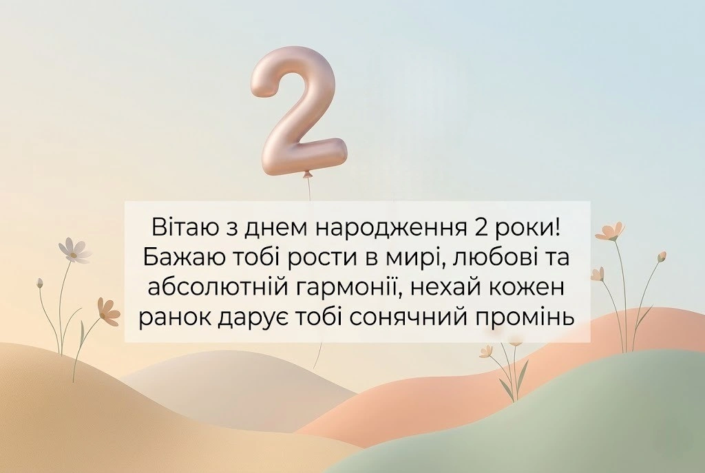 День народження похресниці: вітаємо маленьку принцесу з 2-річчям