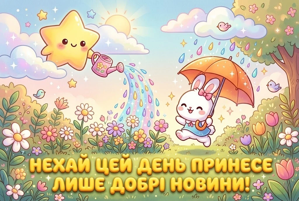 Картинки доброго дня українською: найкраща добірка листівок для гарного настрою