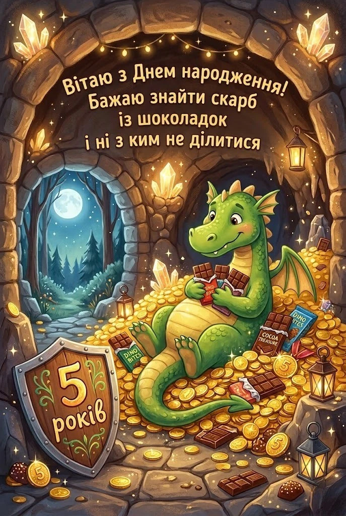 Сучасні привітання для 5-річного хлопчика: мужність, успіх та радість