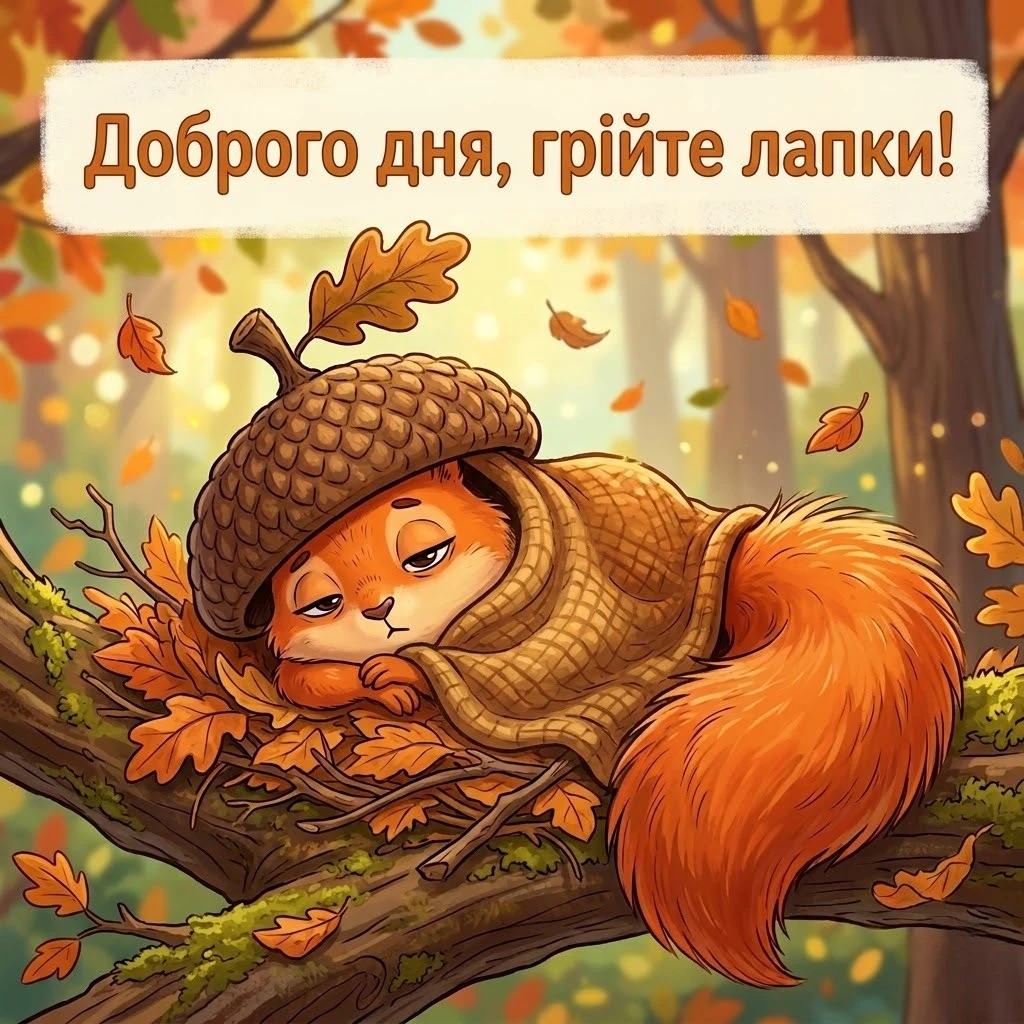 Доброго осіннього дня: найтепліші листівки та щирі побажання для гарного настрою