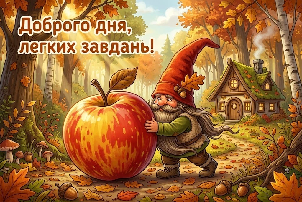 Доброго осіннього дня: найтепліші листівки та щирі побажання для гарного настрою